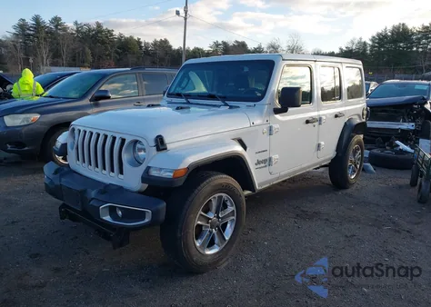 2020 Jeep Wrangler Unlimited Sahara from USA, damaged, VIN 1C4HJXENXLW220910